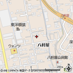 広島県福山市加茂町八軒屋33周辺の地図
