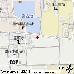 奈良県磯城郡田原本町保津115-1周辺の地図