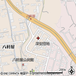 広島県福山市加茂町八軒屋269周辺の地図