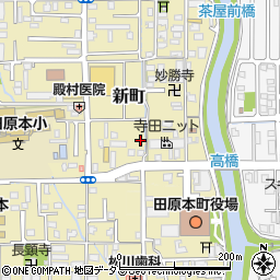 奈良県磯城郡田原本町新町41-4周辺の地図