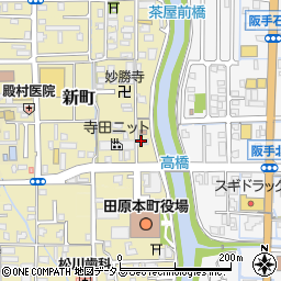 奈良県磯城郡田原本町新町290周辺の地図