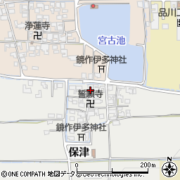 奈良県磯城郡田原本町保津135-2周辺の地図