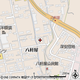 広島県福山市加茂町八軒屋36周辺の地図
