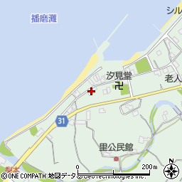 兵庫県淡路市野島蟇浦575周辺の地図