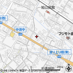 広島県府中市中須町961周辺の地図