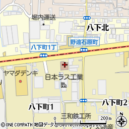 大阪府堺市東区八下町1丁127周辺の地図