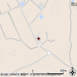 奈良県桜井市笠4722周辺の地図