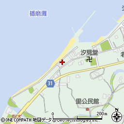 兵庫県淡路市野島蟇浦507周辺の地図