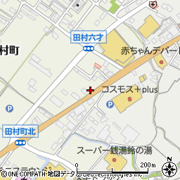 三重県松阪市田村町455周辺の地図
