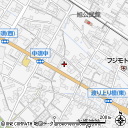 広島県府中市中須町960周辺の地図
