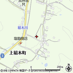 岡山県井原市上稲木町430周辺の地図