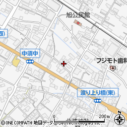 広島県府中市中須町871周辺の地図