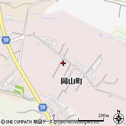 三重県松阪市岡山町65周辺の地図