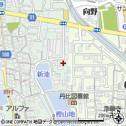 大阪府羽曳野市野494-1周辺の地図