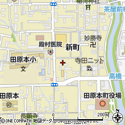 奈良県磯城郡田原本町新町36-1周辺の地図
