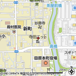 奈良県磯城郡田原本町新町384周辺の地図
