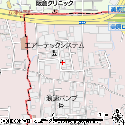 橋本加工硝子株式会社周辺の地図