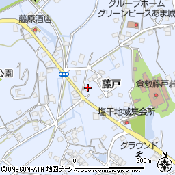 岡山県倉敷市藤戸町藤戸1095周辺の地図