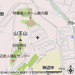 広島県福山市神辺町湯野1442-87周辺の地図