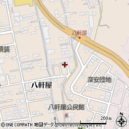 広島県福山市加茂町八軒屋52周辺の地図