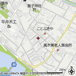 広島県府中市高木町1308周辺の地図