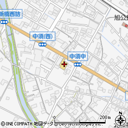 広島県府中市中須町1086周辺の地図