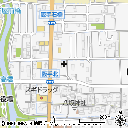 奈良県磯城郡田原本町阪手193-3周辺の地図