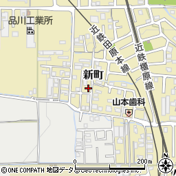 奈良県磯城郡田原本町新町81-30周辺の地図