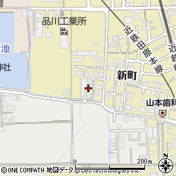 奈良県磯城郡田原本町新町188周辺の地図