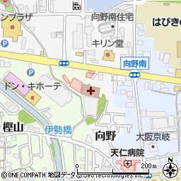 大阪府羽曳野市樫山105周辺の地図