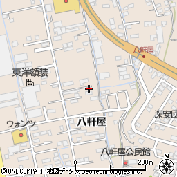 広島県福山市加茂町八軒屋31周辺の地図