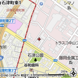 大阪府堺市堺区石津北町47周辺の地図