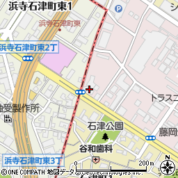 大阪府堺市堺区石津北町34-2周辺の地図