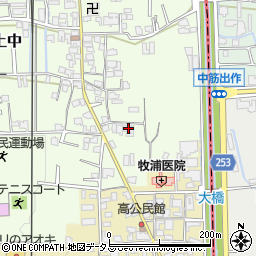 奈良県香芝市上中400周辺の地図