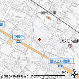 広島県府中市中須町874周辺の地図