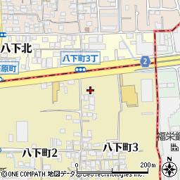 大阪府堺市東区八下町3丁6周辺の地図