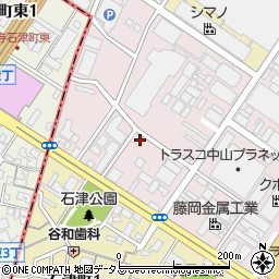 大阪府堺市堺区石津北町48周辺の地図