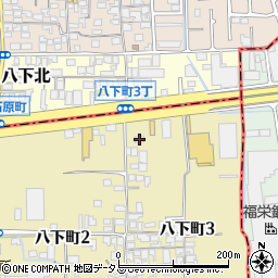 大阪府堺市東区八下町3丁1周辺の地図