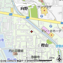 大阪府羽曳野市樫山306周辺の地図