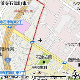 大阪府堺市堺区石津北町32周辺の地図