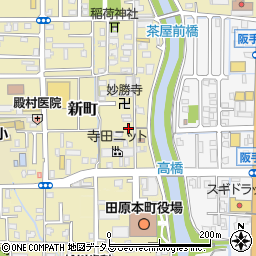 奈良県磯城郡田原本町新町299周辺の地図