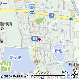 大阪府羽曳野市野690周辺の地図