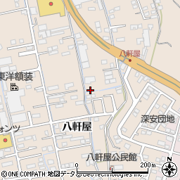 広島県福山市加茂町八軒屋38周辺の地図