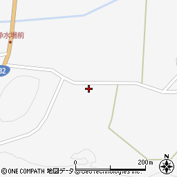 広島県三原市大和町萩原537周辺の地図