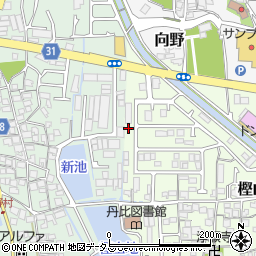大阪府羽曳野市樫山270周辺の地図