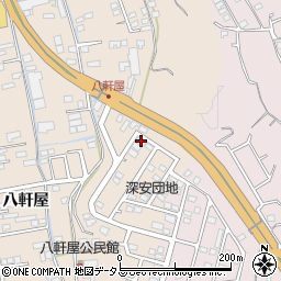 広島県福山市加茂町八軒屋265周辺の地図