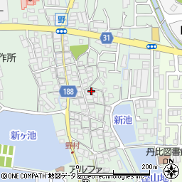 大阪府羽曳野市野666周辺の地図