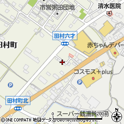 三重県松阪市田村町457周辺の地図