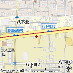 大阪府堺市東区八下町2丁7周辺の地図