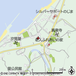 兵庫県淡路市野島蟇浦586周辺の地図